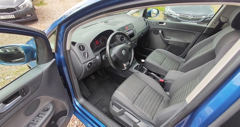 Volkswagen Golf Plus cena 18900 przebieg: 138948, rok produkcji 2008 z Włoszczowa małe 254